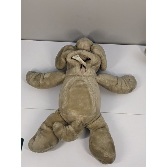 WRINKLES the DOG Vintage 80s Dog Puppets Lot of Two 15" WORKS - Picture 8 of 16